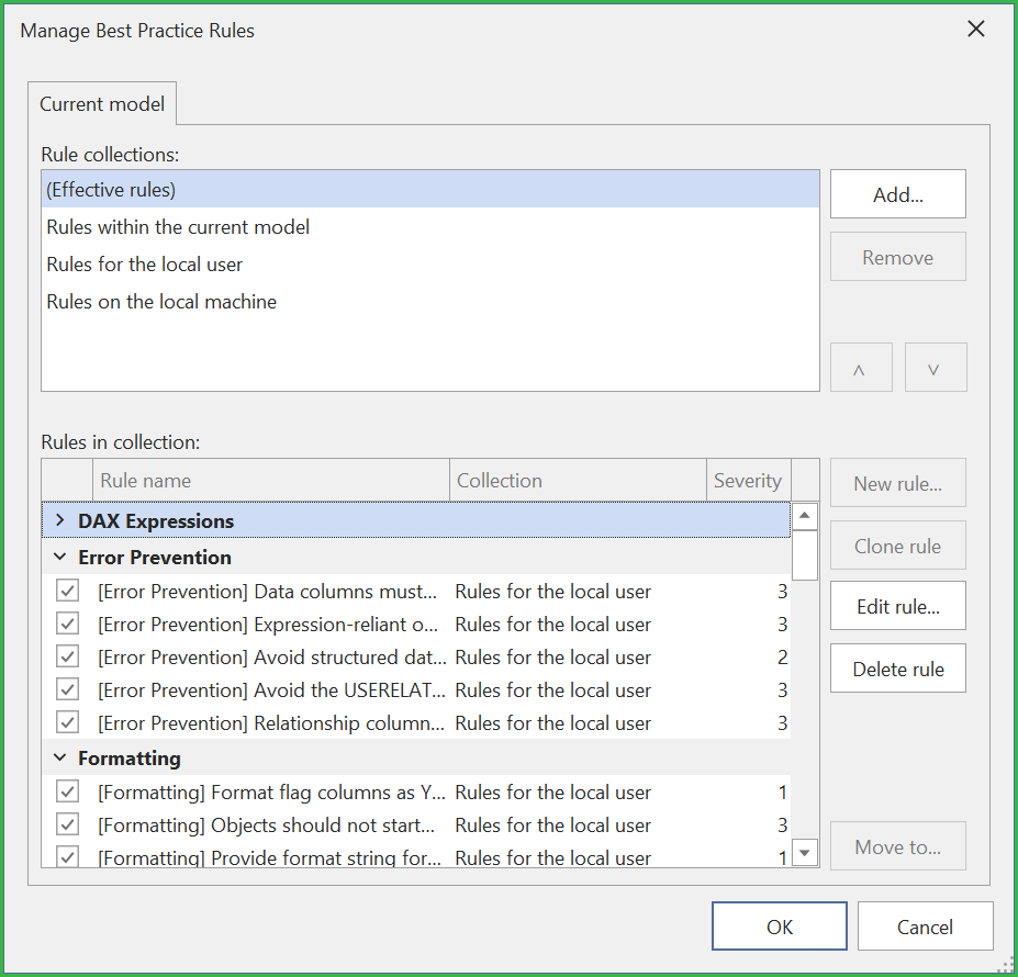 BPA Manage Rules UI