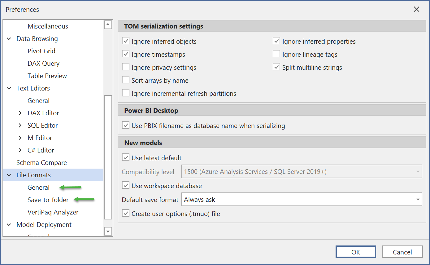 TE3 Preferences